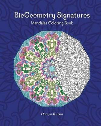 BioGeometry Signatures Mandalas Coloring Book