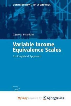 Variable Income Equivalence Scales