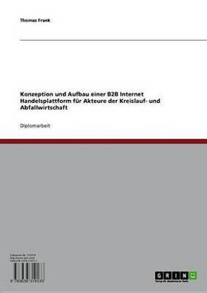 Konzeption Und Aufbau Einer B2B Internet Handelsplattform Fur Akteure Der Kreislauf- Und Abfallwirtschaft