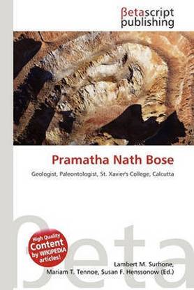 Pramatha Nath Bose