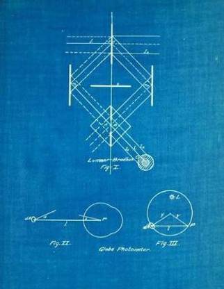 Blueprint Graph paper journal