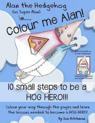 Alan the Hedgehog - Hog Hero Colouring Book