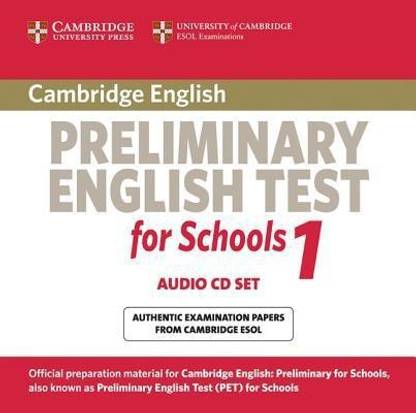 Cambridge Preliminary English Test for Schools 1 Audio CDs (2)
