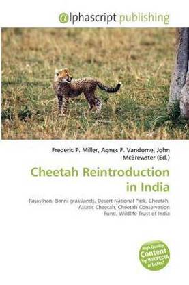 Cheetah Reintroduction in India
