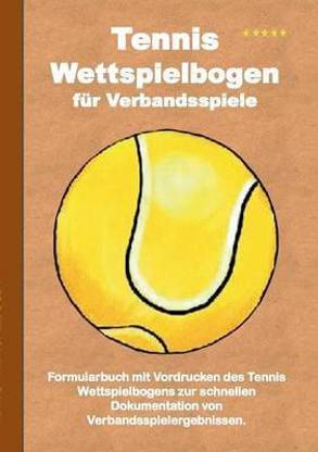 Tennis Wettspielbogen fur Verbandsspiele