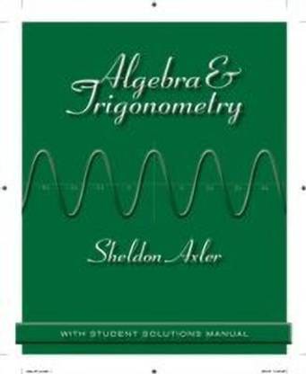 Algebra and Trigonometry