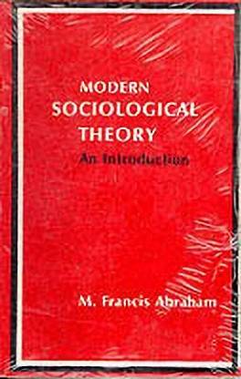 Modern Sociological Theory - An Introduction