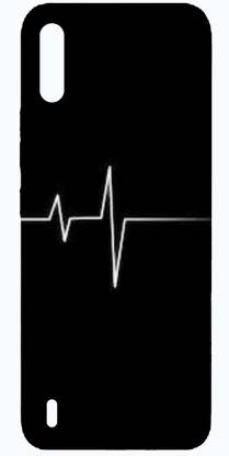 PrintKing Back Cover for Tecno Spark Go(HeartBeat Symbol, Heartbeat, Dil ki Dhadkan, Designer )