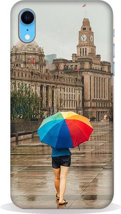 Helloduniya Back Cover for IPHONE XR/ APPLE IPHONE XR Umbrella Theme Printed Mobile Back Case Cover
