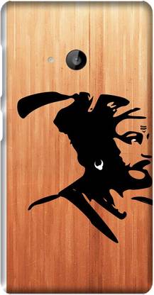 CASEMANTRA Back Cover for Microsoft Lumia 535, Rm-1090 - Shivaji Print