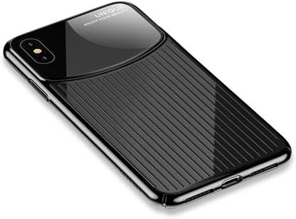 usams Back Cover for Apple iPhone XS Max MJ Series, with Acrylic Electroplated Frame, Non-Slip Texture, Unique Appearance