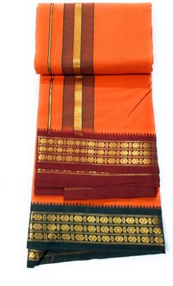 ADITYA TEX BBO Dhoti O Solid Men Dhoti