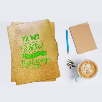 Macro Paper Recycleable folder
