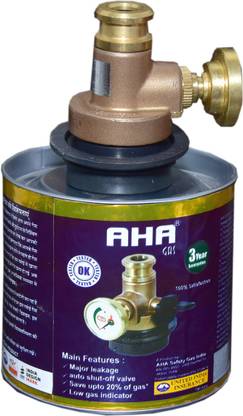 AHA Gas leakage Detector Safety Device & 30% Gas Saving for All Gas Cylinder (Vertical) Gas Detector