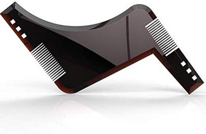 IYAAN Professional All in One Beard Shaping Template Tool And Beard Comb