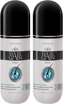 LIVON HAIR GAIN Tonic for Men (Pack of 2, 150 ml Each)