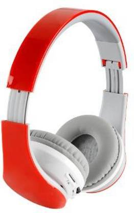AMAZICA Headphone Red Color Bluetooth