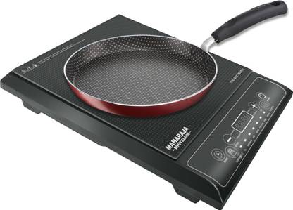 Maharaja Whiteline IC-108 Induction Cooktop & Tefal Simply Chef Non-Stick Flat Tawa, 26cm
