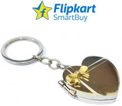 Flipkart SmartBuy Heart Shape Photo Frame keychain Key Chain