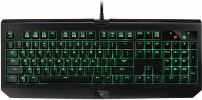 Razer BlackWidow Ultimate Mechanical - Green Switch Wired USB Standard Gaming Keyboard Compatible with Desktop, Laptop, Mac