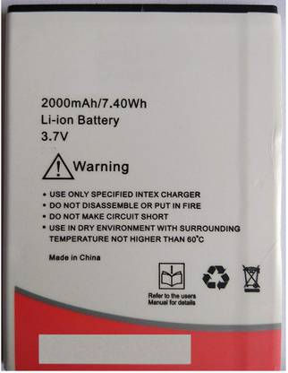 Devew Mobile Battery For  Intex Intex Aqua Life 3