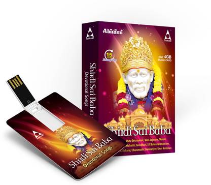 SHIRDI SAIBABA DEVOTIONAL SONGS Pendrive Standard Edition