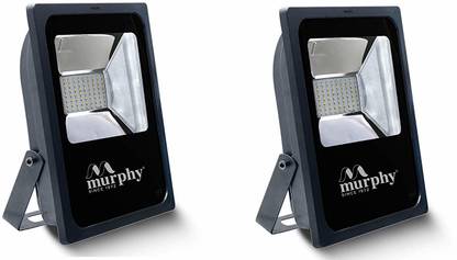 MURPHY 35WATT AC LED FLOOD LIGHT WHITE PACK OF 2 Flood Light Outdoor Lamp