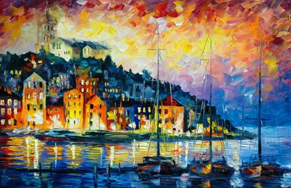 ART DECOR ART DECOR Canvas Painting for Office, Home, Bedroom, Hotel Lobby Size 26 X 34 inch Oil 22 inch x 34 inch Painting Oil 22 inch x 34 inch Painting