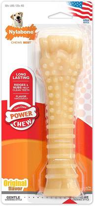 Nylabone DuraChew Orignal Flavor Bone Dog Toy (Extra Large) Nylon Chew Toy For Dog