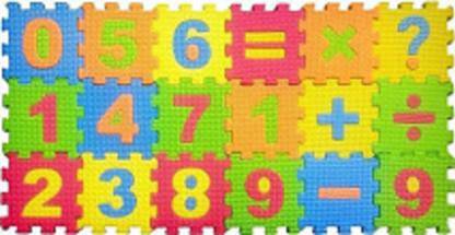 CTC CREATION ABC & 123 Kids Non-Toxic Alphabet Puzzle Mat Colorful foam