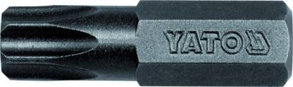YATO YT-7904 Cold Forged Impact 1/4 inch Hex T45 High Hardness Screwdriver Bit Set