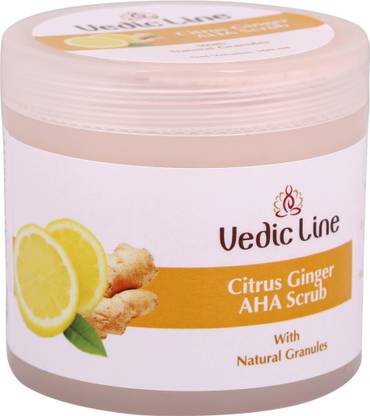 Vedic Line Citrus Ginger AHA  Scrub