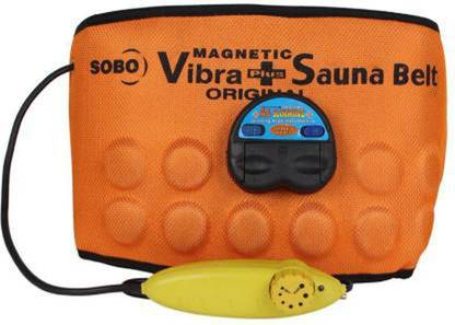APPGEN New (3XL SIZE) stylish and Magnatic Vibra + sauna orange original Belt Vibrating Magnetic Slimming Belt