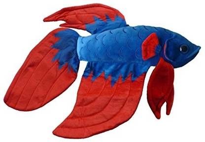 Adore Plush Company Flare The Betta Fish Stuffed Animal Plush Toy  - 21 cm