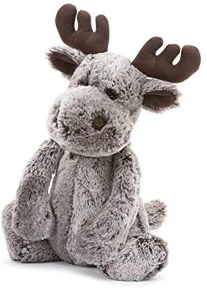 Jellycat Bashful Marty Moose Stuffed Animal Huge 21 Inches  - 30 cm