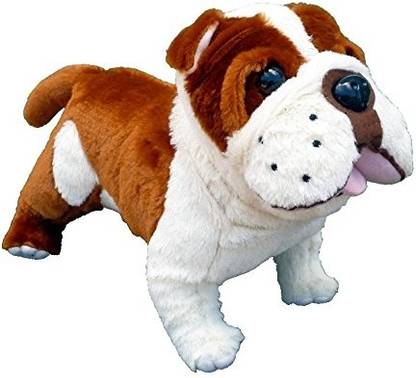 Adore Plush Company 14 Standing Buddy The Farting Bulldog Plush Stuffed Animal Toy  - 16 cm