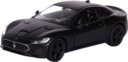RMZ 5 Inch Die Cast Pull Back Maserati GranTurismo - Matte Black