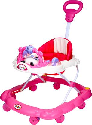 LUKKI Musical 3-in-1 Walker With Parent Rod