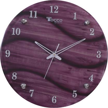 TOCCO QUARTZ Analog-Digital 45 cm X 45 cm Wall Clock
