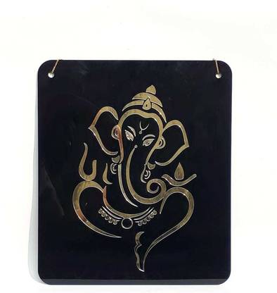 Singh Packagings Shri Ganesh Ji Embossed Wall Hanging Design