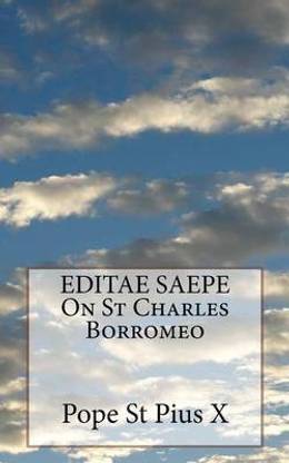 EDITAE SAEPE On St Charles Borromeo