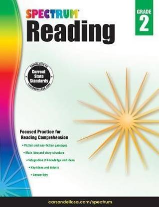 Spectrum Reading Workbook, Grade 2