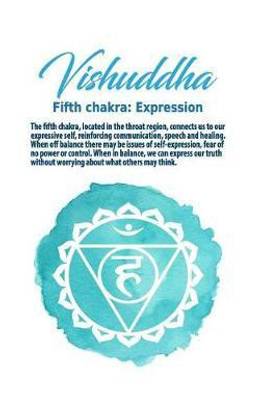 Vishuddha Fifth Chakra Expression Undated Journal for Tantra Meditation, Healing, Yoga Teachers, Therapists, Acupuncturists, Self Help Write Your Way Through Our Creative Journals, Planners & Notebooks