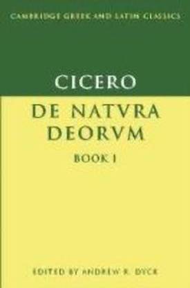 Cicero: De Natura Deorum Book I