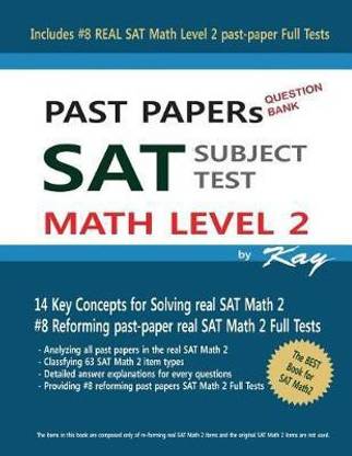 PAST PAPERs QUESTION BANK SAT SUBJECT TEST MATH LEVEL 2