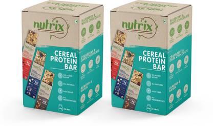 Nutrix Cereal Protein Bar Variety Pack (2 Pack x 240g) 480g Box