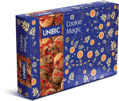 UNIBIC Cookie Magic - Pack of 2 (300 Grams x 2) Assorted Biscuit
