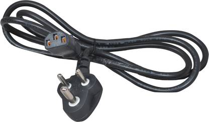 Crystonics Power Cord 1.5 m 3 Pin Power Cable