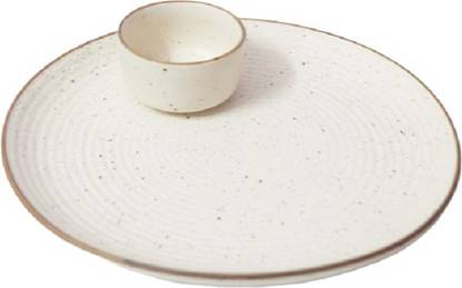 Crock Comforts TupperwareDINNER Plate (1dinner plate and1 dip bowl) Sizzler Tray