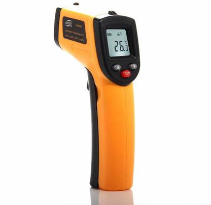 Ajod km-0116 Digital Temperature Gun Thermometer Infrared IR Gun Temp Meter Magnetic Line Level